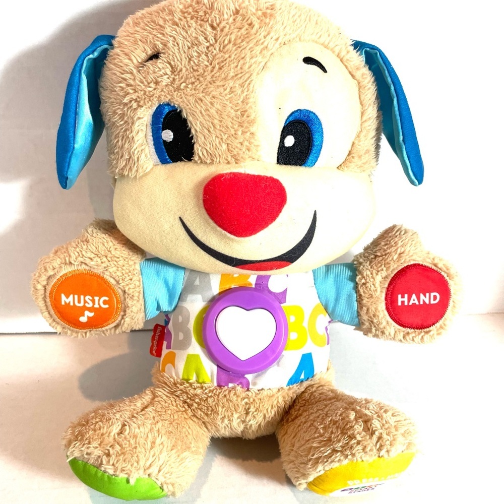 Fisher-Price Laugh & Learn Puppy Plush – Interactive Musical Learning Toy